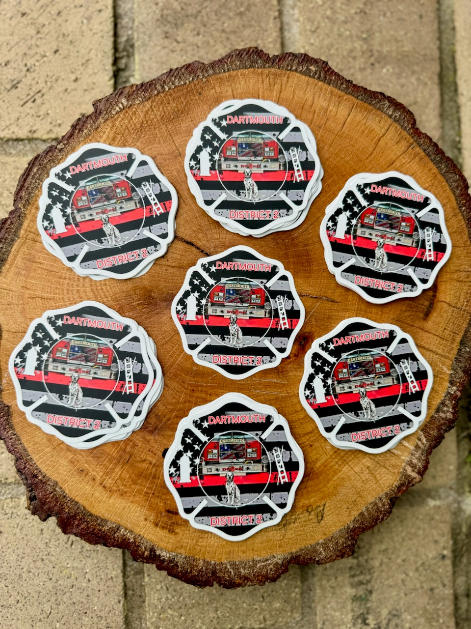 Dartmouth Fire District 2: Timber Stickers