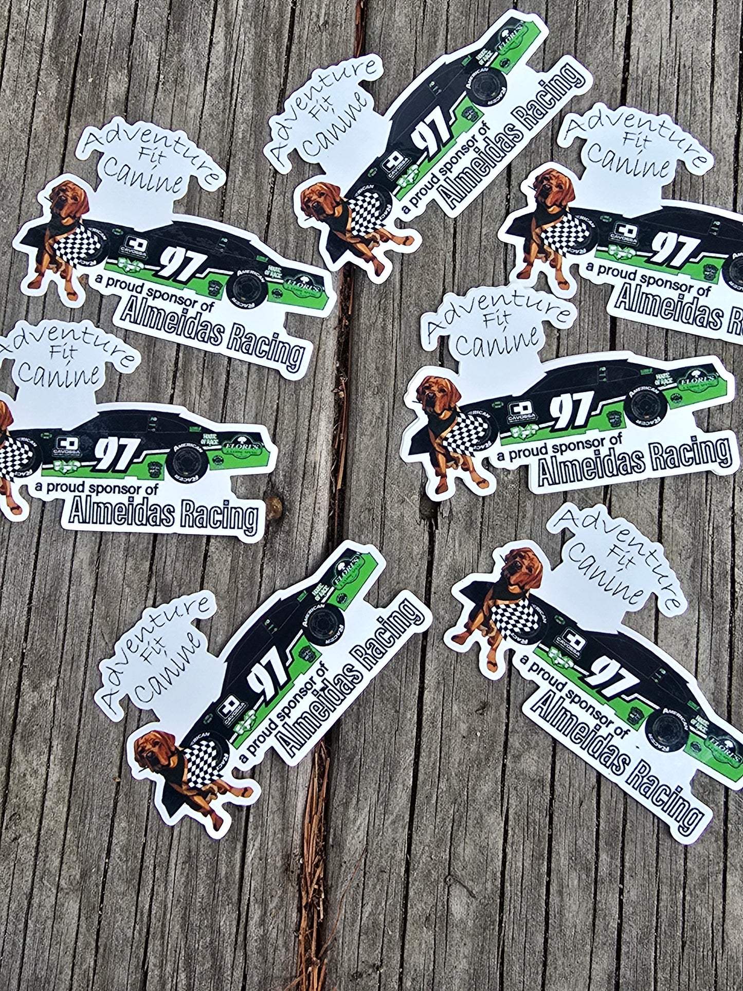 Almeidas Racing Stickers