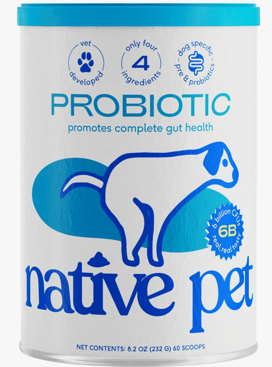 Native Pet Probiotic for Dogs 10.5oz