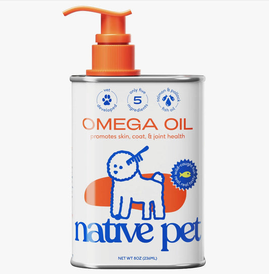 Native Pet Omega Oil 8 oz